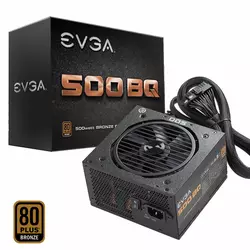 EVGA 500 BQ 500W (110-BQ-0500-K2) 80 Plus Bronze pol-modularni napajalnik