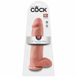 KING COCK 12” With Balls