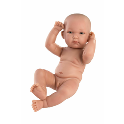 Llorens 63501 NEW BORN BOY - realističen dojenček s polnim ohišjem iz vinila - 35 cm