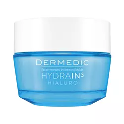 Dermedic hydrain3 hialuron hidrantna krema za lice spf15 50g