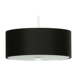Sollux SL.0756 - Luster na sajli SKALA 3xE27/60W/230V prečnik 30 cm crne boje