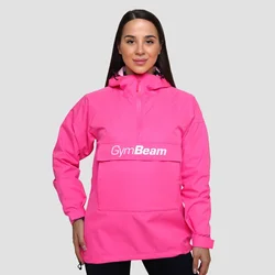 GymBeam Women‘s Rain Smock Jacket Fuchsia