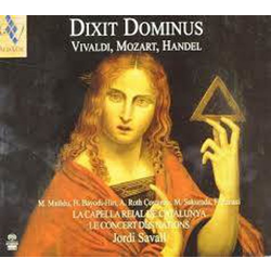 VIVALDI,MOZART,HANDEL:DIXIT DOMINUS/SAVALL