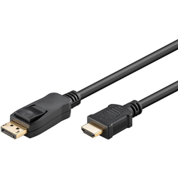 GOOBAY DisplayPort (M)/HDMI (M) Tip A pozlačen 2 m kabel