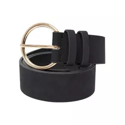 Basic Suede PU Belt black