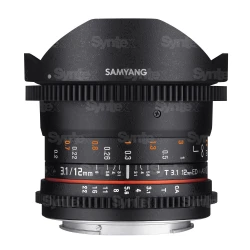Samyang 12mm T3.1 VDSLR Fish-Eye Canon EF