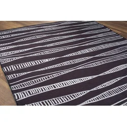 Conceptum Hypnose Tepih Ada Gönül -AL 299, 150x230 cm, Antracit-beli