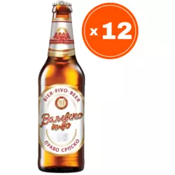 Valjevsko Svetlo pivo, 0.33l, 12 komada