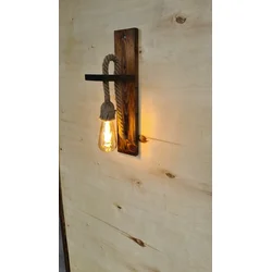 Opviq Ahsap Aplik 23 Zidna lampa, Braon