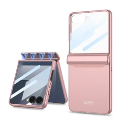 Futrola smooth line za samsung f751b galaxy z flip 7 5g roze (gkk case) ( F121518 )