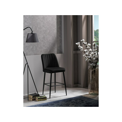 Hanah Home Barska Stolica Set 4 Komada Vento - Crno