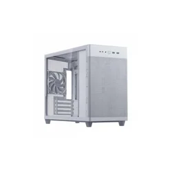 Kućište ASUS AP201 PRIME Tempered Glass Small Tower/Micro ATX/Mini ITX/bez napajanja/bela