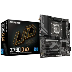 GIGABYTE Z790 D AX, DDR5, SATA3, USB3.2Gen2x2, DP, 2.5GbE, LGA1700 ATX