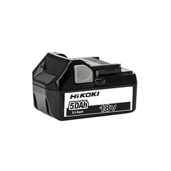 HIKOKI Baterija za ručni alat BSL1850, Li-Ion, 18 V, 5.0 Ah, Crna