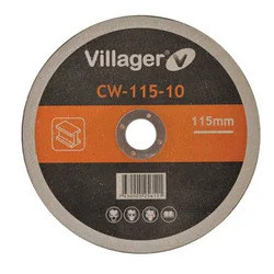 Villager rezne ploče za metal CW-115-10, 10 komada