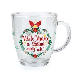 SKODELICA KOZARCA ZA VESEL BOŽIČ 350 ML