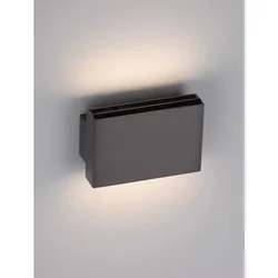 OTI ZIDNA LAMPA SREBRNA LED 10W 487lm 3000K IP20