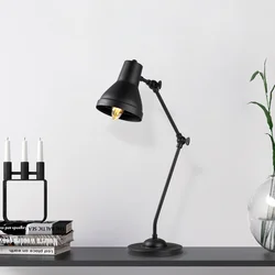 Opviq Stona lampa E14 Socket, Crno-Zlatna