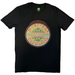 The Beatles Original Pepper Drum Black L Majica