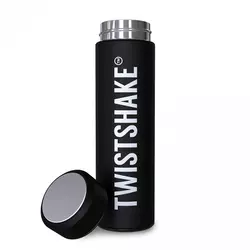 Twistshake termo steklenica Hot or Cold, 420 ml, črna
