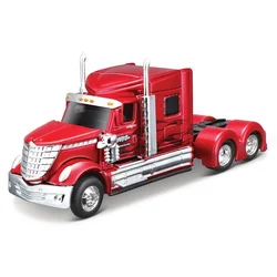 Maisto - Design Custom Rigs, International Lone Star, kovinsko rdeča, 1:64