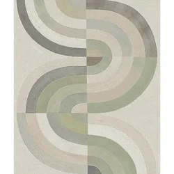 Mömax Tkana Preproga Rivo Flow, Zelena, Bež, Ca. 160/230 Cm