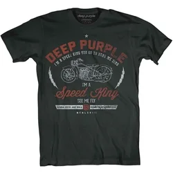 Deep Purple Majica Speed King Unisex Black M