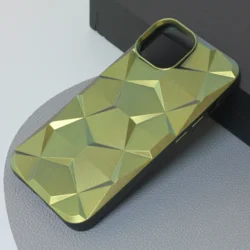 Torbica Shiny Diamond za iPhone 13 6.1 maslinasto zelena