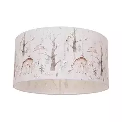 Dečije plafonsko svetlo KIDS ROOM 1xE27/60W/230V, prečnik 40 cm, sa motivom životinja