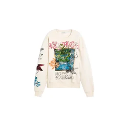 Desigual Majica mešane barve/bela