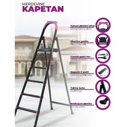 Nexsas merdevine Kapetan 5+1