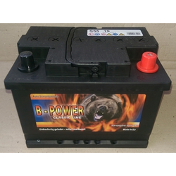 akumulator B-POWER 55Ah DESNI PLUS (D+) B-POWER-12V