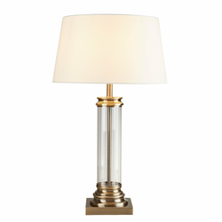 Searchlight EU5141AB - Stona lampa PEDESTAL 1xE27/60W/230V