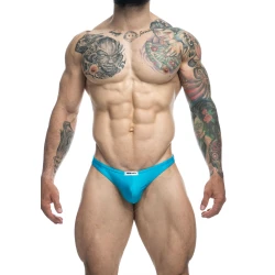 Justin+Simon Classic Tanga Aqua XL
