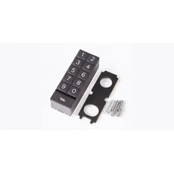 Yale yale 05/301000/bl numerična tipkovnica bluetooth črna