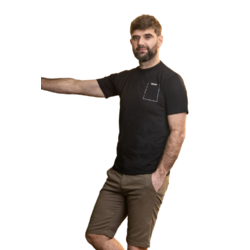 Doumos Muška majica, Crna