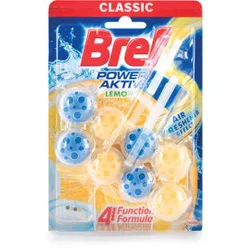 BREF WC osveživač Power Aktiv LEMON 2x50g