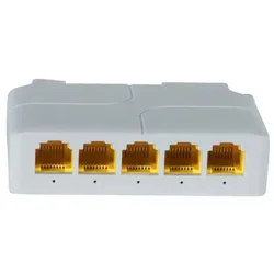 Gembird POE-EXT-14G Mrežni ruter, 5 port, 1000mbps,POE extender, 44-57Vdc, 100m, 802.3af/at, Beli