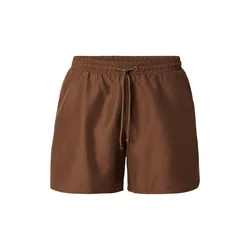 DAN FOX APPAREL Kratke kopalne hlače Faris  rjava