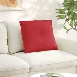 Jastuk za leđa Crvena 60 x 19 x 50 cm tkanina