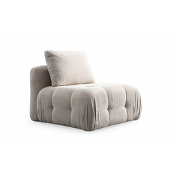 ATELIER DEL SOFA Amaris O1 Beige 1-Seat Sofa