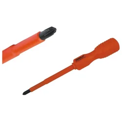 slomart Dedra Izoliran izvijač (+), št. 0, dolžina 75mm, VDE certifikat