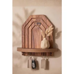 Hanah Home zidna polica Artmtkwll10-Oak, 26 cm, hrast