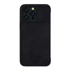 Maska na preklop Nillkin Qin Pro za iPhone 14 Pro crna