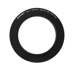 K&F 58-77mm Magnetic Filter Adapter Ring, Matte Black, Frame Thickness 2.16mm