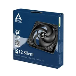 Ventilator 120mm Arctic P12 Silent Crni, ACFAN00130A