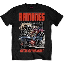 Ramones Outta Here Black XL Majica