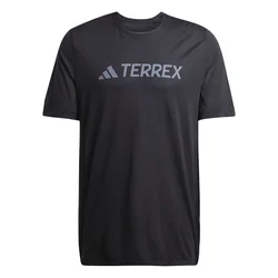 Adidas MT LOG TECH T, muška majica za planinarenje, crna KPI81
