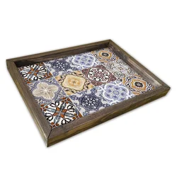 Hanah home Poslužavnik AT-002, 30x40cm, Šareni