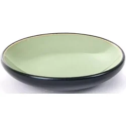 Serax Krožnik Pure 7,5 cm, zelena/črna (12 kos)